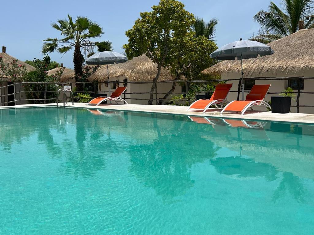 Keur Papaye Villa Dinouar Ngoại thất bức ảnh